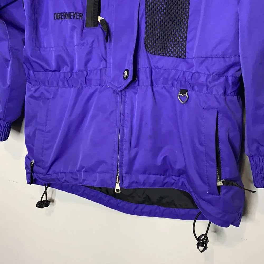 Vintage obermeyer purple ski jacket 8